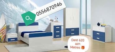 spa natural: Uşaq otağı mebeli, yataq dəsti, taxt, çarpayı kravat divan kreslo gənc — 1