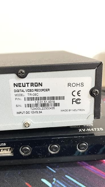 Техника и электроника: Neutron TR-08C rəqəmsal video qeydedici (DVR) - Model: TR-08C — 3