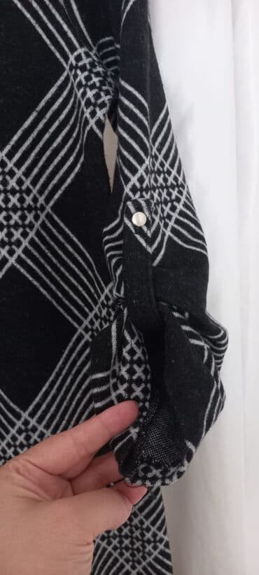 toxunma yun donlar: Повседневное платье, Миди, M — 4