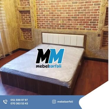 i̇ki mərtəbəli çarpayı: Yeni, İkinəfərlik çarpayı, Bazasız, Matras ilə, Siyirməsiz, Azərbaycan — 1