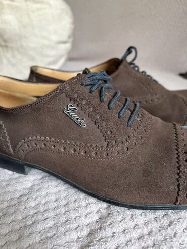 makasin zamuş: Туфли мужские замша,внутри кожа бренд Gucci Gucci ayaggabi (az — 2