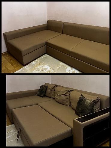 Künc divan, Açılan, Bazalı, Parça, Çatdırılma yoxdur