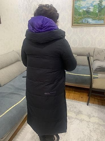 Paltolar: Qadın uzun qış paltosu – OMMEITT - Rəng: xaricdə qara, iç hissə — 6