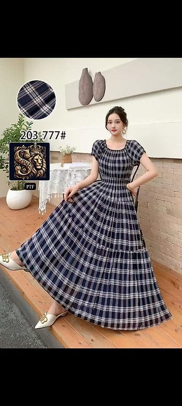 qara kurtkalar: Xanımlar üçün uzun qəfəsli (çəkməli) maxi don - Model: 203-777# — 1
