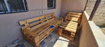 Все для дома и сада: Paletlerden Baq mebeli .döşəklə və döşəksiz. 400azn + — 7