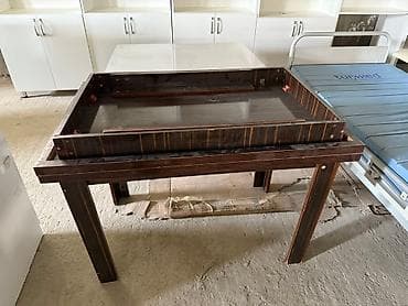 стол для кормления: Нераскладной, Дерево, Прямоугольный стол — 1