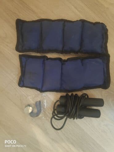 Fitnes aksesuarları dəsti Kapa islenbeyib. - Ayaq və ya bilək üçün