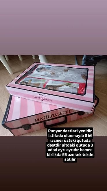 casio qol saati: Matilda Secret markalı punyar (pijama/gecə geyimi) dəstləri. - — 1