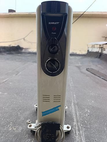 qizdiric: Scarlett SC-1162 yağlı radiator - Güc: 1500 W - Gərginlik/Frekans — 3