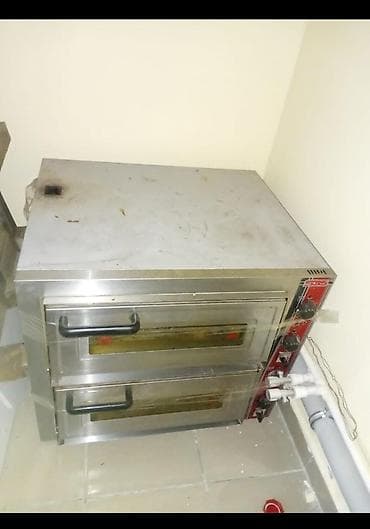 💫RR İki mertebe pizza sobasi 4+4 3 fazadi colden colr 120x120 sm