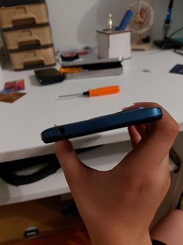 ssd har disk: Redmi 12C, 128 GB, rəng - Mavi, Barmaq izi — 1