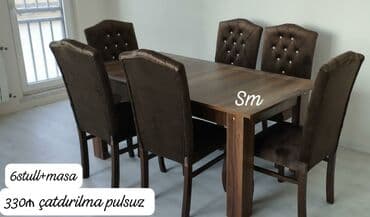 Qonaq otağı üçün, Yeni, 6 stul