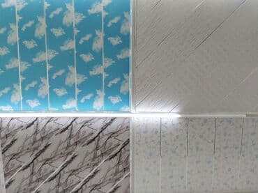 PVC tavan panelləri – müxtəlif dekorativ dizaynlar Məhsul təsviri: -