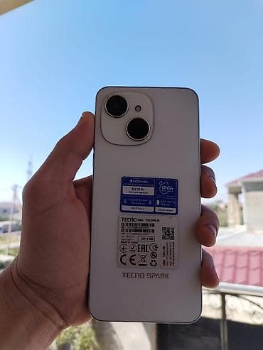 Tecno Spark 30C, 128 GB, rəng - Ağ