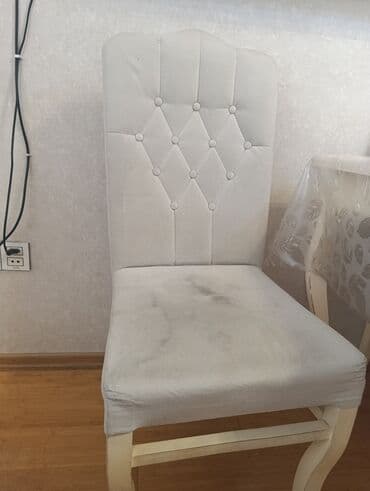 Qonaq otağı üçün, İşlənmiş, rəng - Boz Stul