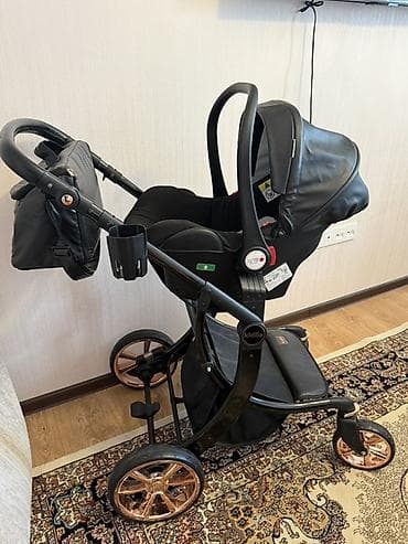 кидило коляска: Kidilo 3‑in‑1 uşaq arabası dəsti - Komplekt: şassi, beşik tipli — 2