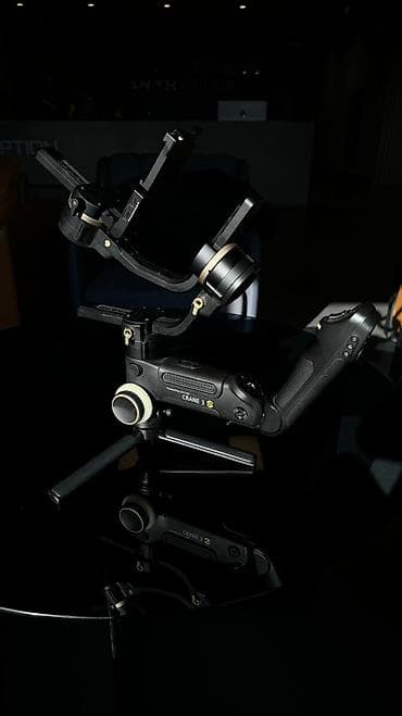 type c adapter: Zhiyun Crane 3S peşəkar kamera stabilizatoru - Model: Zhiyun Crane 3S — 4