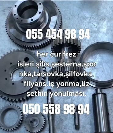 qaz sensoru: Tokar və frez işləri – metal emalı xidməti Xidmətlər: - Futulkalar — 7