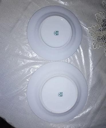 mis caydan: Boşqablar, 2 ədədli dəst, rəng - Ağ, Farfor — 3