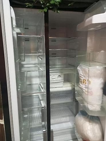 il: İşlənmiş 4 qapılı Samsung Soyuducu Satılır, rəng - Qara, Dispenserli — 6