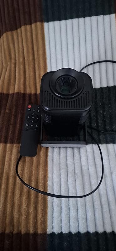 kontakt home komputer ucuz: Mini LED projektor – kompakt və çoxfunksiyalı — 2