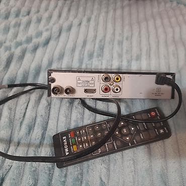 Смарт ТВ приставки: EVROMAX rəqəmsal TV qəbulu üçün set-top box Xüsusiyyətlər: - Model — 3