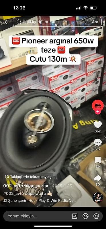 telefon ehtiyat hisseleri: Pioneer kalonkalar set şəklinde satilir yep yenidi hec karopqadan bele — 5