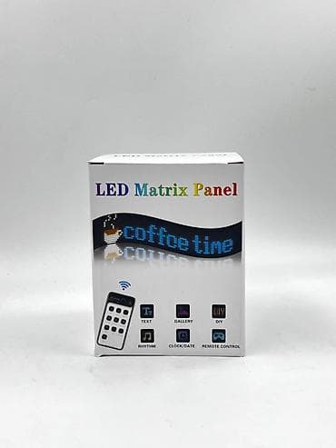RGB LED Matrix Panel – mobil tətbiqlə idarə olunan çevik reklam/mesaj — 5