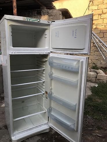 Elektronika: İşlənmiş 2 qapılı Indesit Soyuducu Satılır, rəng - Ağ — 2