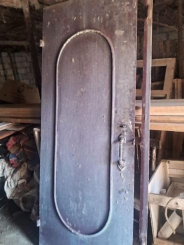 Mənzil üçün İşlənmiş Giriş qapısı Petlə ilə, Zəmanətsiz, Ünvandan götürmə