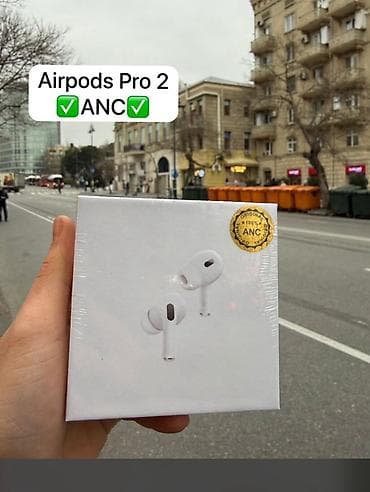 AirPods Pro (ANC ilə) • Model: AirPods Pro 2 və AirPods Pro 3 •