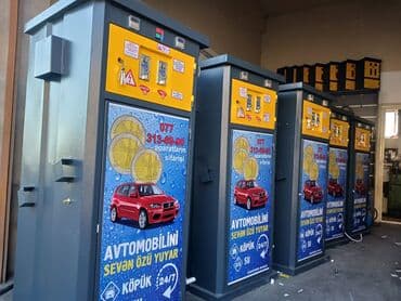 odun satış: Hər növ 50 qəpikle işleyen Avtoyuma aparatları satışı və servis — 1