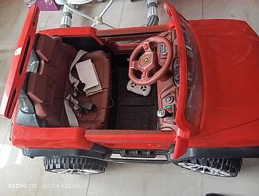 uşaq maşnı: Uşaq üçün elektrikli minik maşını – qırmızı rəng Xüsusiyyətlər: - SUV — 2