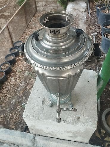 mis samovar: 5 litr su tutur problemi yoxdu qədimi samovardı qiyməti sondu sadə — 3