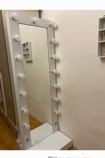 ev əşyaları ikinci el: Işıqlı güzgü satilir uzunluğu 180sm eni 60 sm ünvanın Binəqədi Rayon — 5