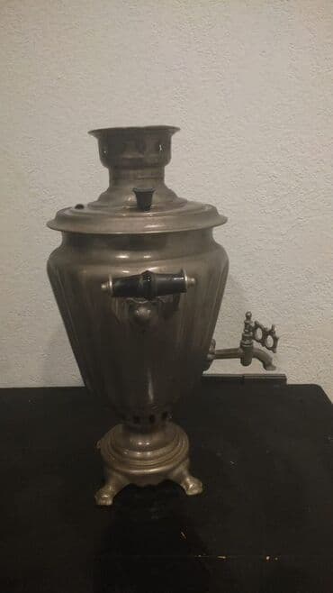 Кухонные плиты и варочные поверхности: Б/у Дровяной Самовар, 5 л, Самовывоз — 2