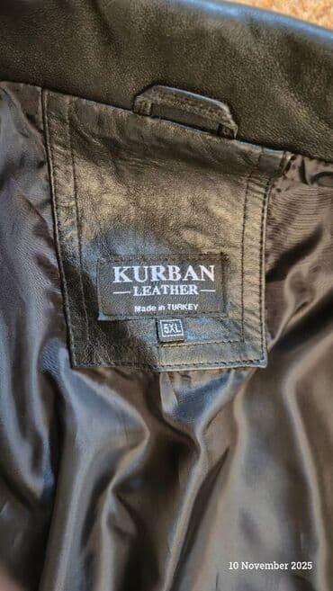 qadin pencekleri: Dəri kurtka, 5XL — 2