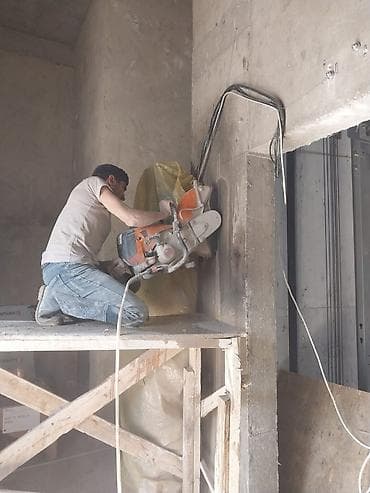 demir qapi gence: Beton kəsimi və deşmə xidməti - Dəqiq ölçülü qapı-pəncərə açıqlarının — 6