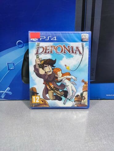 playstation 4 icare: Playstation 4 üçün deponia oyun diski. Tam yeni, original bağlamada — 1