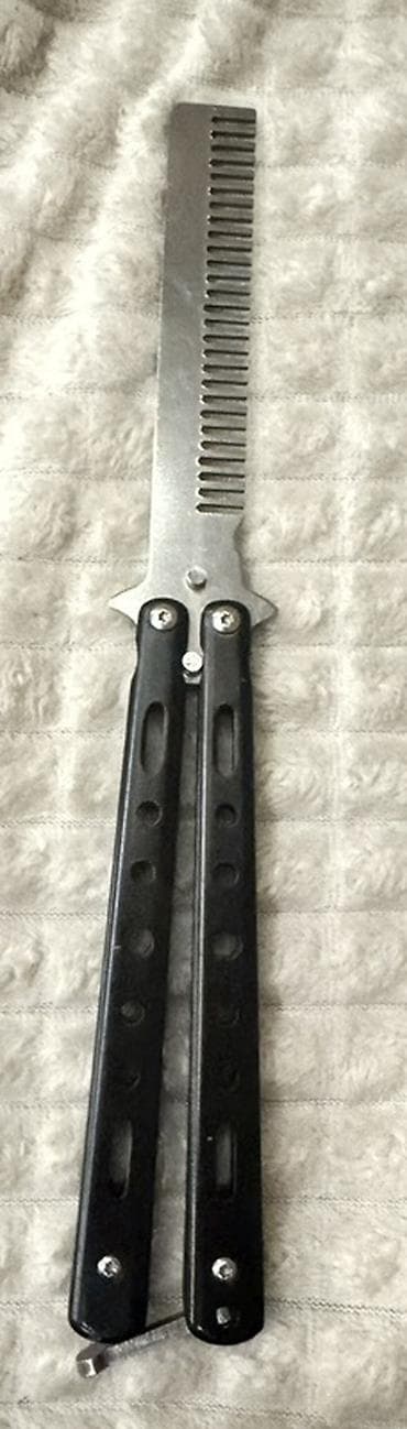 Balison tipli qatlanan daraq - Tip: Kəpənək (balisong) mexanizmli — 3