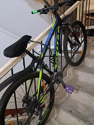velosipedler: Scott Aspect alüminium, qara-mavi-yaşıl çox möhkəm və dözümlü əsl daǧ — 2