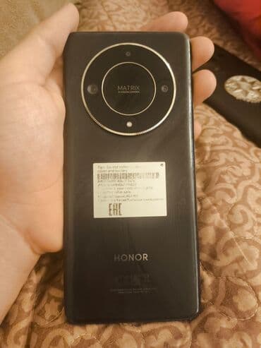 телефон fly evo tech 4: Honor X9b, 256 GB, rəng - Qara, Barmaq izi — 2