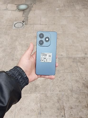 Tecno Spark 20, 256 GB, rəng - Boz, Barmaq izi, Face ID