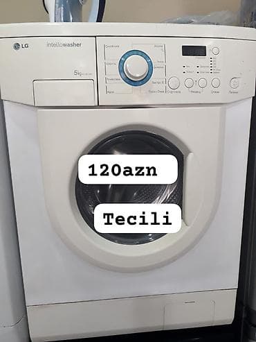 Məişət texnikası: LG Intellowasher paltaryuyan maşın - Yükləmə həcmi: 5 kq — 1