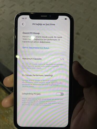 vertu orjinal: IPhone 11, 128 GB, Ağ — 9