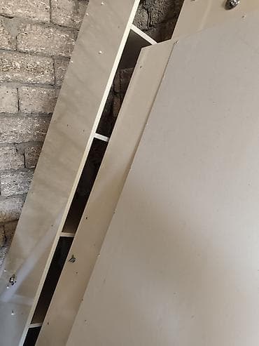 skaf suseli: Yeni, 2 qapılı, Güzgülü, Bej, Taxta, Açılan, Düz dolab — 6