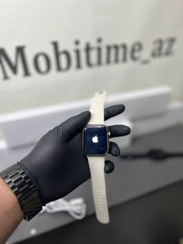 sesli naviqator: Yeni, Smart saat, Apple, Sensor ekran, rəng - Ağ — 1