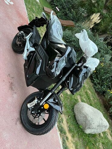 электро мопед: Elektrik motosiklet – şəhər içi dinamik sürüş üçün agresiv dizayn - — 5