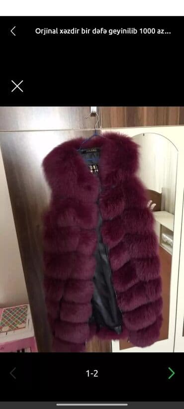 xarı bülbül icon: Jilet, M, rəng - Bənövşəyi — 1