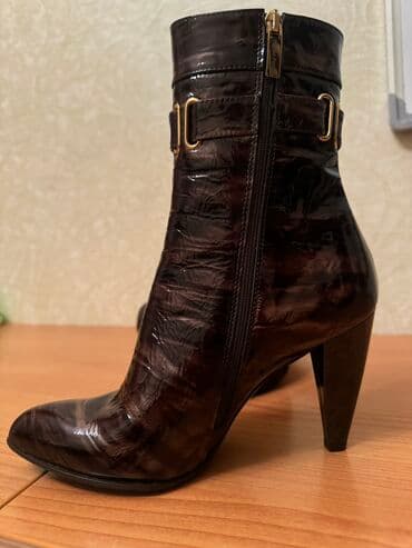 черные мужские сапоги: Размер: 37, Новый — 4